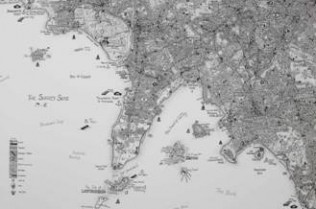 Stephen Walter, detail from The Island, 2008. 