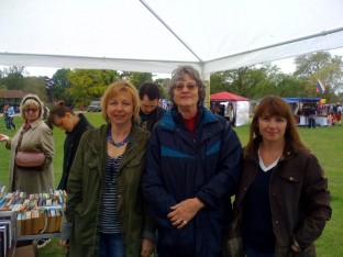 Friends of Dulwich Picture Gallery bookstall at Dulwich Park Fair