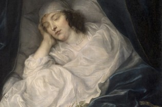 Anthony van Dyck, Venetia, Lady Digby, on her Deathbed, 1633