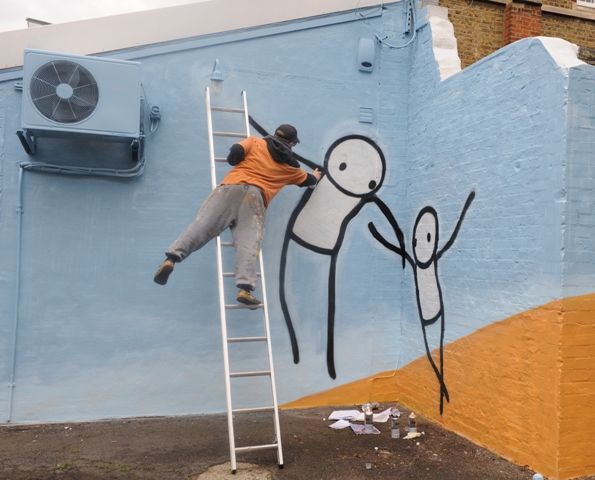 Stik Push studios finishing