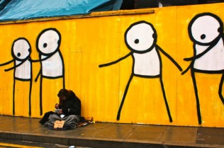 Stik People's concern for homeless person
