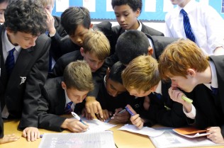 Code Breakers hard at work during Dulwich Inventive week