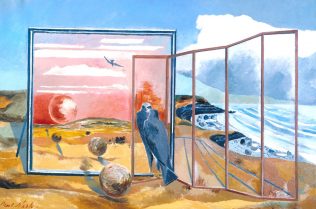Landscape from a Dream 1936-8 Paul Nash 1889-1946 Presented by the Contemporary Art Society 1946 http://www.tate.org.uk/art/work/N05667